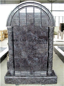 China Black Granite Himalayan Blue Western Style Monuments, Jewish Style Monuments, Family Monuments