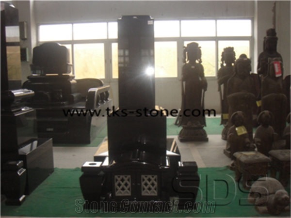 China Black Granite Tombstone & Monument,Black Granite Japanese Style Monuments & Tombstone,Supply Various Of Style Monument & Tombstone