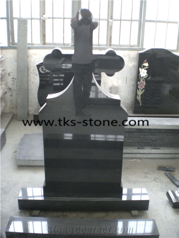 China Black Granite Tombstone & Monument,Cross Tombstones,Jewish Style Tombstones,Western Style Monuments,Black Granite Tombstone Monument,Supply Various Of Style Monument & Tombstone