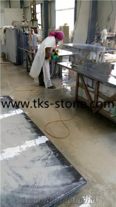 China Blue Limestone Countertops,Blue Stone Kitchen Bar Tops/Kitchen Countertops/Kitchen Desk Tops/Kitchen Island Tops
