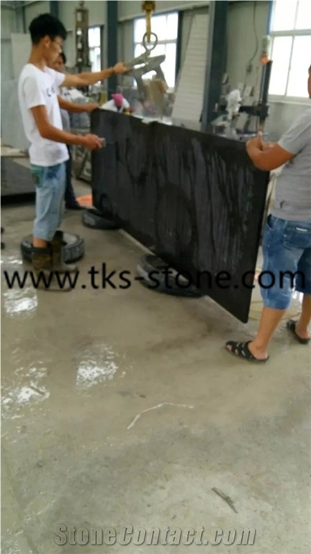 China Blue Limestone Countertops,Blue Stone Kitchen Bar Tops/Kitchen Countertops/Kitchen Desk Tops/Kitchen Island Tops
