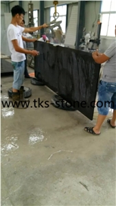 China Blue Limestone Countertops,Blue Stone Kitchen Bar Tops/Kitchen Countertops/Kitchen Desk Tops/Kitchen Island Tops