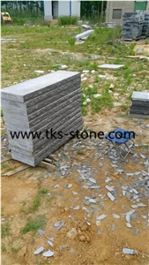 China Blue Limestone Cube Stone,Blue Limestone Surface Natural Finishing,Natural Blue Stone