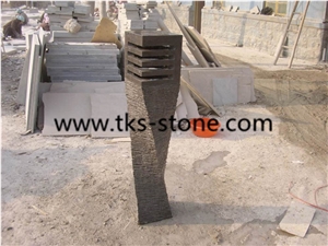 China Blue Limestone Lanterns,Garden Lanterns