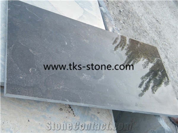 China Blue Limestone Tiles & Slabs,Blue Limestone, China Silver Valley Limestone