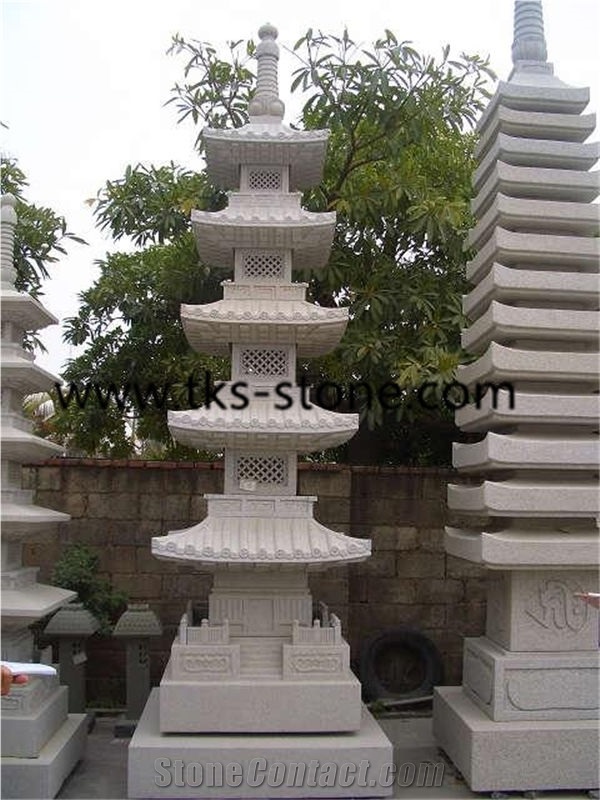 China Brown Granite Lanterns & Lamps, Brown Granite Lanterns, Garden Lanterns, Japanese Lanterns, Garden Lamps