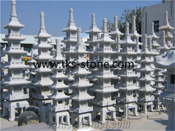 China Brown Granite Lanterns & Lamps, Brown Granite Lanterns, Garden Lanterns, Japanese Lanterns, Garden Lamps