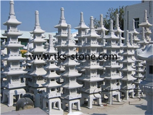 China Brown Granite Lanterns & Lamps, Brown Granite Lanterns, Garden Lanterns, Japanese Lanterns, Garden Lamps