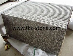 China G644 Pink Granite Steps & Stairs,Bainbrook Brown,Loyuan Red Granite,Luo Yuan Violet,Luoyuan Violet,Majestic Mauve,Misty Brown,Purple Pearl,China Ruby Red Granite Stairs & Steps