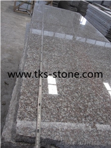 China G644 Pink Granite Steps & Stairs,Bainbrook Brown,Loyuan Red Granite,Luo Yuan Violet,Luoyuan Violet,Majestic Mauve,Misty Brown,Purple Pearl,China Ruby Red Granite Stairs&Steps