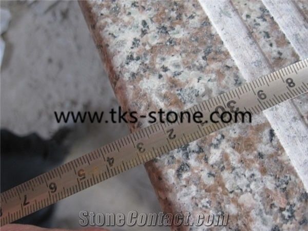 China G644 Pink Granite Steps & Stairs,Bainbrook Brown,Loyuan Red Granite,Luo Yuan Violet,Luoyuan Violet,Majestic Mauve,Misty Brown,Purple Pearl,China Ruby Red Granite Stairs&Steps, G664 Brown Granite