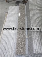 China G644 Pink Granite Steps & Stairs,Bainbrook Brown,Loyuan Red Granite,Luo Yuan Violet,Luoyuan Violet,Majestic Mauve,Misty Brown,Purple Pearl,China Ruby Red Granite Stairs&Steps, G664 Brown Granite