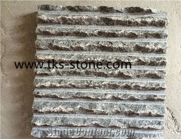 China G654 Granite Paver,Padang Dark,China Dark Grey,Impala Black Granite Blind Paving Stone