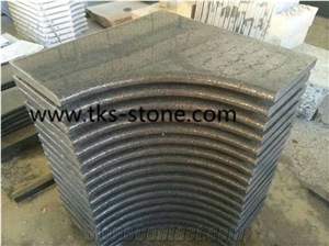 China G654 Granite Pool Coping,Padang Dark,China Dark Grey,Impala Black Swimming Pool Coping,Natural Stone Pool Coping