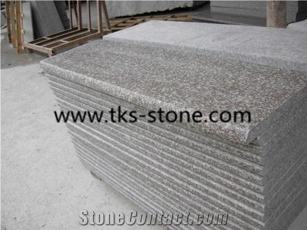 China G664 Pink Granite Steps,Bainbrook Brown,Loyuan Red Granite,Luo Yuan Violet,Luoyuan Violet,Majestic Mauve,Misty Brown,Purple Pearl,China Ruby Red Granite Stairs&Steps