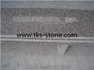China G664 Pink Granite Steps,Bainbrook Brown,Loyuan Red Granite,Luo Yuan Violet,Luoyuan Violet,Majestic Mauve,Misty Brown,Purple Pearl,China Ruby Red Granite Stairs&Steps