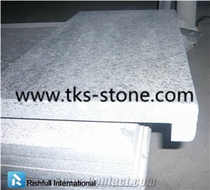 China G684 Black Granite Pool Coping,Pearl Black,Fuding Black Granite Swimming Pool Coping,Swimming Pool Edge,Natural Stone Pool Coping
