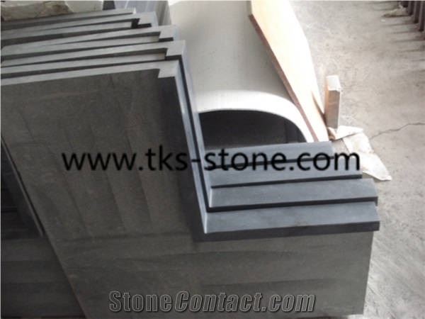 China G684 Black Granite Pool Coping,Pearl Black,Fuding Black Granite Swimming Pool Coping,Swimming Pool Edge,Natural Stone Pool Coping