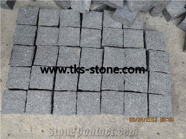 China Green Porphyry Cobble Stone,Cube Stone,Green Pearl Porphyry,Green Porphyry, Green Porphyry Granite Cobble Stone
