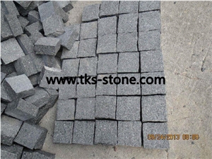 China Green Porphyry Cobble Stone,Cube Stone,Green Pearl Porphyry,Green Porphyry, Green Porphyry Granite Cobble Stone