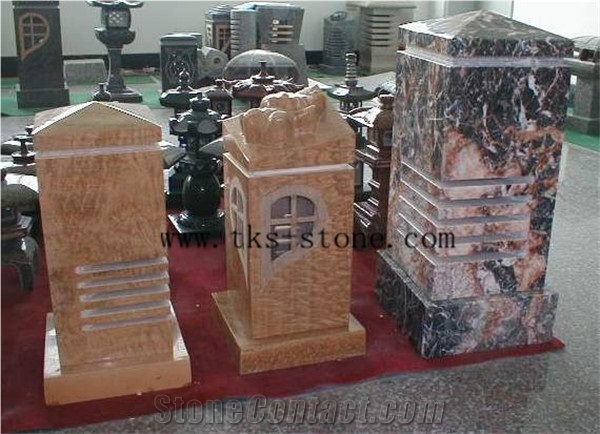 China Grey Granite European Style Lanterns, Lighthouse Lamps