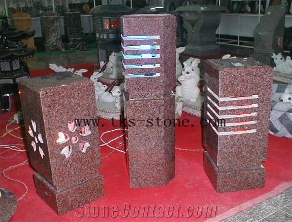 China Grey Granite European Style Lanterns, Lighthouse Lamps