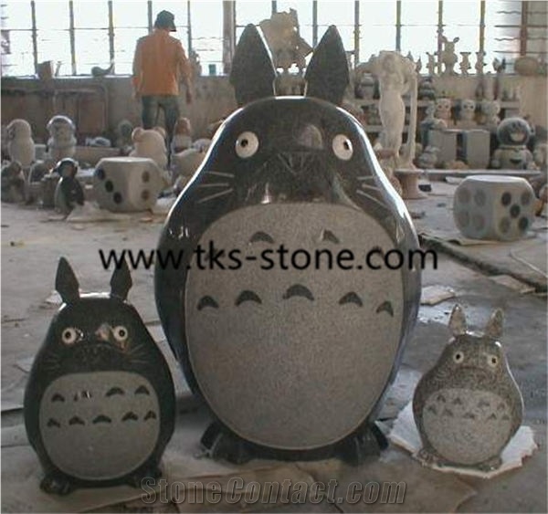 China Grey Granite Frog Sculpture & Statue,Stone Frog Caving,Grey Granite Animal Sculptures,Garden Sculptures,Landscape Sculptures