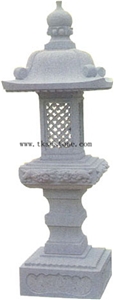 China Grey Granite Lanterns Caving,Grey Granite Garden Lanterns,Japanese Lanterns,Lamp Sculptures