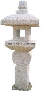 China Grey Granite Lanterns Caving,Grey Granite Garden Lanterns,Japanese Lanterns,Lamp Sculptures
