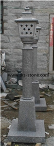 China Grey Granite Lanterns,Grey Granite Garden Lanterns & Lamps,Chinese Granite Lanterns