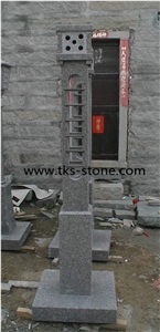 China Grey Granite Lanterns,Grey Granite Garden Lanterns & Lamps,Chinese Granite Lanterns