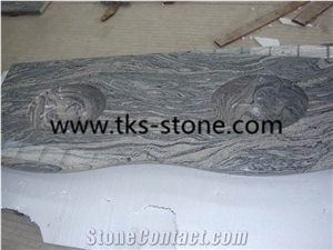 China Juparana,Multicolor Granite Vanity Tops with Sink,Bathroom Countertops,Bathroom Vanity Tops