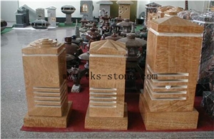 China Multicolor Granite Lanterns Caving,Lanterns Sculptures,Granite Garden Lanterns & Lamps,Chinese Granite Lanterns