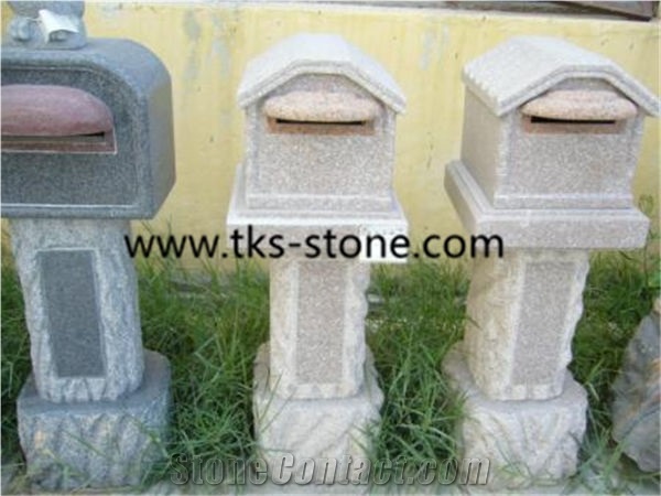China Multicolor Granite Mailboxes,Lettter Boxes,Granite Mailboxes