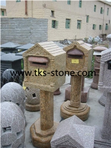 China Multicolor Granite Mailboxes,Lettter Boxes,Granite Mailboxes