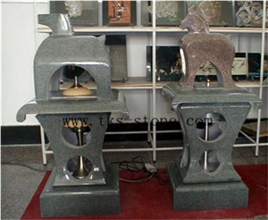 China Natural Stone Lanterns Caving,Beige Granite Garden Lanterns & Lamps,Japanese Lanterns,Exterior Lamps