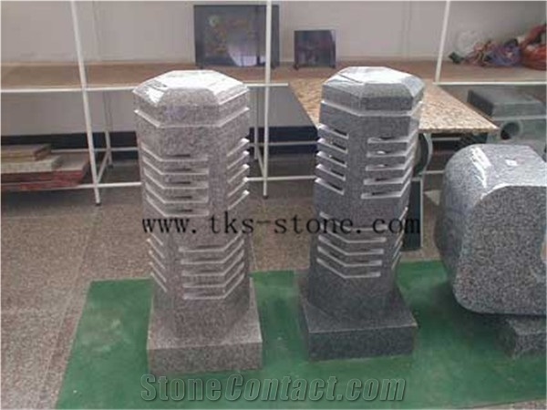 China Natural Stone Lanterns Caving,Beige Granite Garden Lanterns & Lamps,Japanese Lanterns,Exterior Lamps