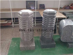 China Natural Stone Lanterns Caving,Beige Granite Garden Lanterns & Lamps,Japanese Lanterns,Exterior Lamps