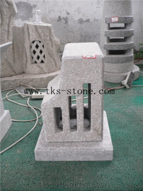 China Natural Stone Lanterns Caving,Lamp Sculptures,Garden Lanterns,Exterior Lamps,Japanese Lanterns, Sculpture Granite Japanese Lanterns