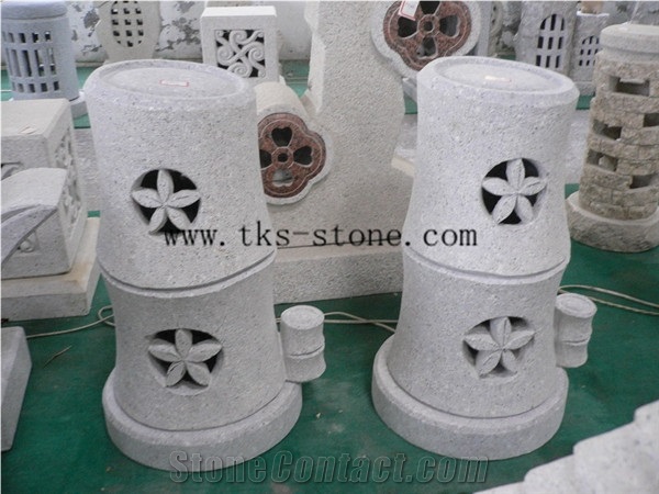 China Natural Stone Lanterns Caving,Lamp Sculptures,Garden Lanterns,Exterior Lamps,Japanese Lanterns, Sculpture Granite Japanese Lanterns