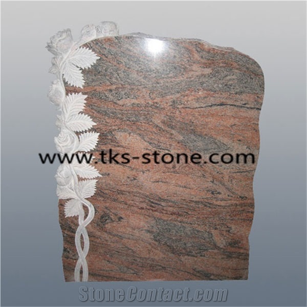 China Red Granite Tombstone & Monument,Tree Carving Tombstone & Monument,Custom Monuments, Western Style Tombstone & Monument,Caving Headstones,Monument Design, Gravestone