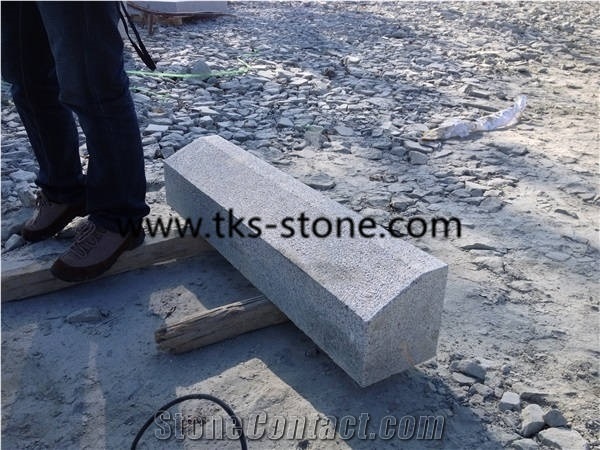 G341,Sesame Grey,China Grey Granite Kerbstone,Granite Curbstone