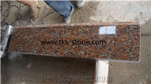 G562 Granite Kerbstone,Maple Red,China Red Granite Kerbstone,Granite Curbstone,Side Stone