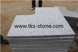 G603 Silver Grey Granite Pool Coping,Sesame White Granite,Crystal Grey Granite,Light Grey Granite Swimming Pool Coping,Swimming Pool Edge,Natural Stone Pool Coping