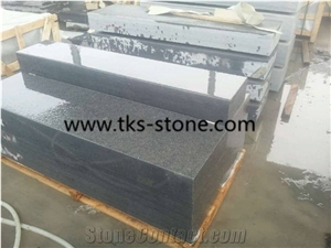 G654,Padang Dark,Sesame Black,Impala Black,China Dark Grey Granite Kerbstone,Granite Curbstone