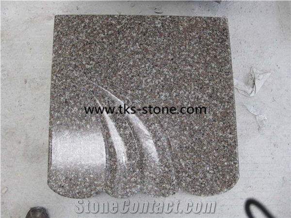 G664 Bainbrook Brown Granite Monument & Tombstone,Red Cemetery Tombstones
