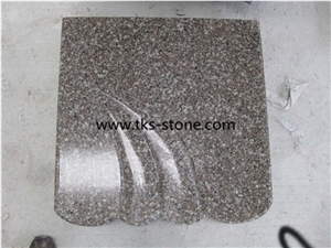 G664 Bainbrook Brown Granite Monument & Tombstone,Red Cemetery Tombstones
