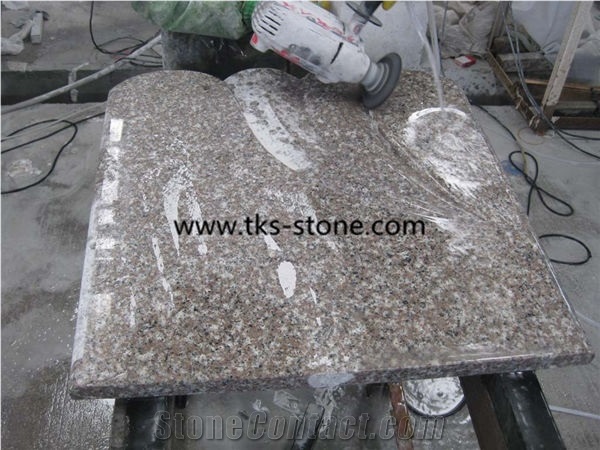 G664 Bainbrook Brown Granite Monument & Tombstone,Red Cemetery Tombstones