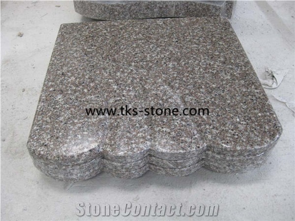 G664 Bainbrook Brown Granite Monument & Tombstone,Red Cemetery Tombstones