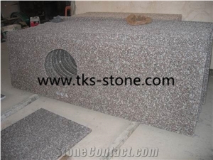G664,Bainbrook Brown,Loyuan Red Granite,Luo Yuan Violet,Luoyuan Violet,Majestic Mauve,Misty Brown,Purple Pearl,China Ruby Red Granite Tiles,Granite Countertops,Granite Kitchen Countertops